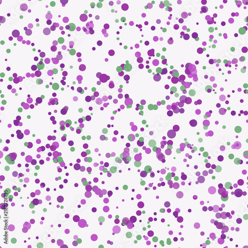 Motif de confettis en miroir sans couture en multicolore