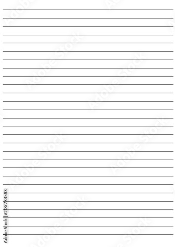 Folha pautada minimalista com linhas horizontais pretas e fundo transparente, ideal para papelaria, anotações, planejadores, materiais escolares e projetos de design.
