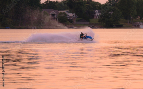 Naklejka jet ski jump