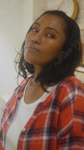 African women flirting with the camera