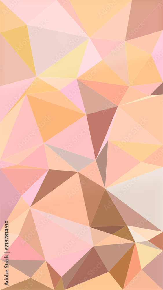 Obraz premium A vibrant field of pastel triangles creates an eye-catching polygon mosaic, delivering a playful upbeat mood for backgrounds in branding, posters, and apps.
