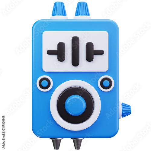 Foto Digital Voice Recorder 3D Illustrations