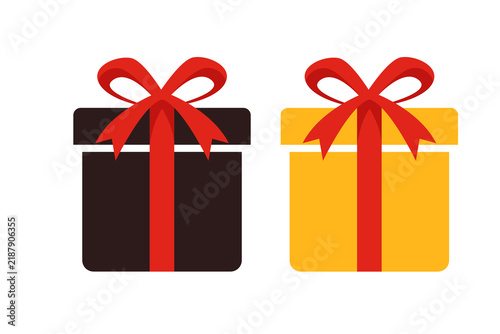 surprise red gift box, birthday celebration, special give away package, loyalty program reward,