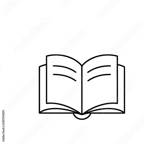 Open book icon