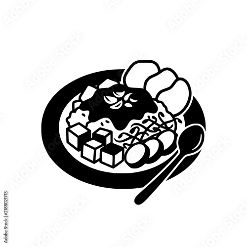 Stylized Food Dish Icon