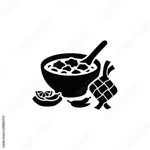 Traditional Food Bowl Icon