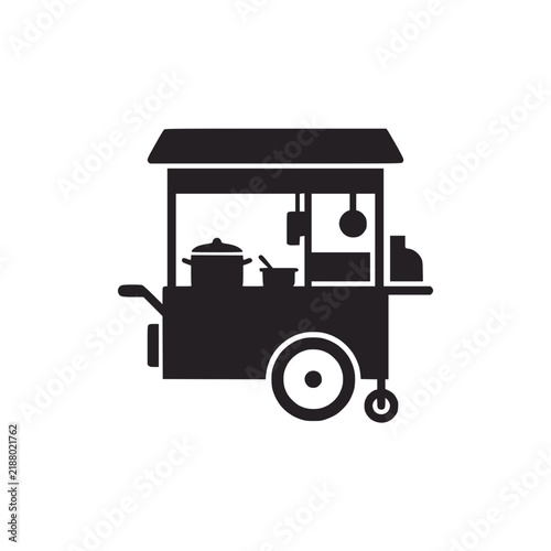 Food Cart Silhouette
