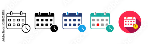 calendar icon with check mark symbol for schedule confirmation on transparent background