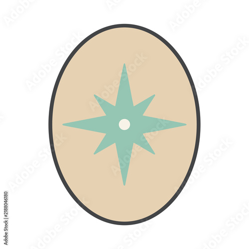 Starburst graphic isolated on transparent background