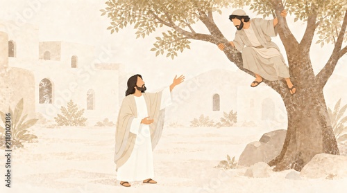 Nominandus_Jesus meets Zacchaeus