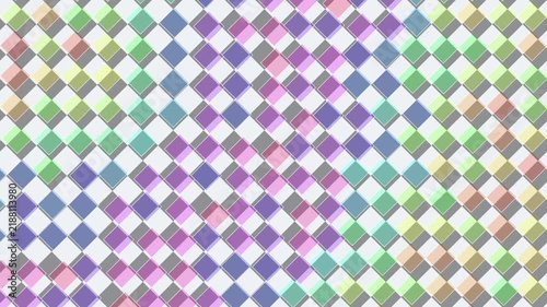 Vibrant colorful geometric mosaic pattern abstract background