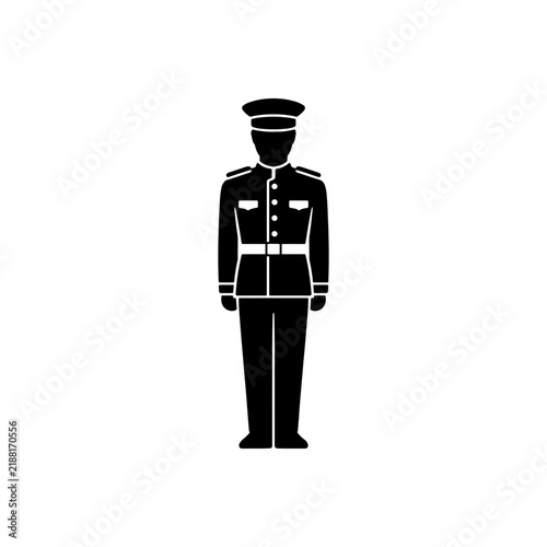 Soldier in Ceremonial Uniform Icon