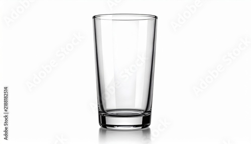 Clear Glass Drinking Tumbler with Thick Base