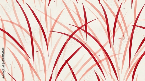 A red and white gradient abstract lines creates a vintage retro grainy and noise surface pattern for a textured industrial wallpaper design.