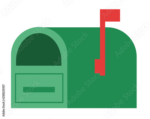Illustration of a Mailbox