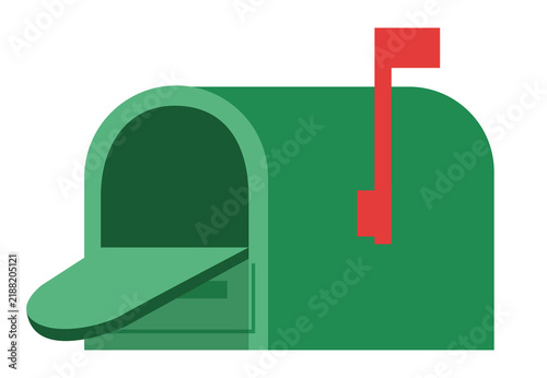 Illustration of a Mailbox