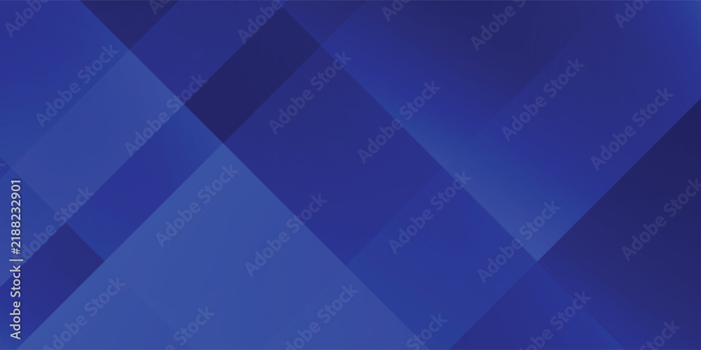 Obraz premium Abstract blue background. Modern simple blue geometric design. Minimal shapes.