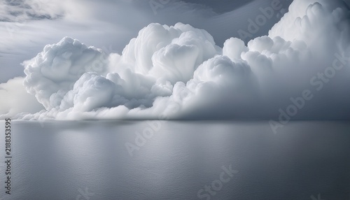 Subtle Shades Of Grey And White Create A Soft And Abstract Background The Background Appears As If It Is Formed Of Clouds With Many Shapes And The Overall Impression Is One Of Gentle Peace