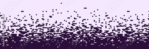 Halftone Dissolve Pattern, Abstract Pixelated Gradient, Retro Design Element, Graphic Background, Vintage Illustration.