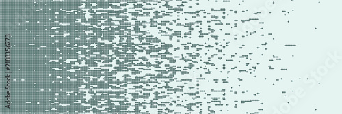 Halftone Dissolve Effect, Abstract Pixelated Texture, Gradient Background, Digital Art, Graphic Design Element