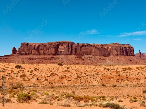 Quadro su tela Monument Valley, Navajo Nation Reservation, Utah, USA