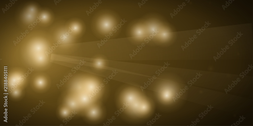 Obraz premium A celestial explosion of golden bokeh lights radiates outwards, creating a dreamy, magical atmosphere perfect for celebrating special moments or conveying a sense of wonder.