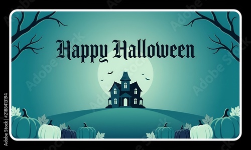 halloween night background