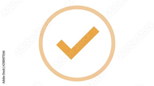 Biometric Fingerprint Scan Morphing to an Orange Checkmark for Digital Black Friday Secure Access