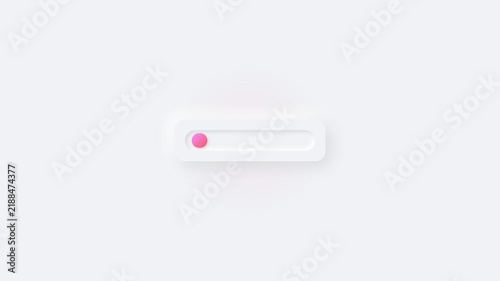 Minimal Dual Tone Gradient Bar Typography Reveal