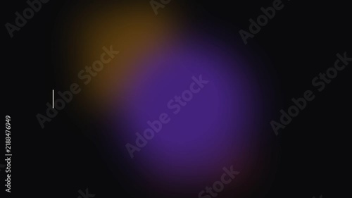 Horizontal Dual Tone Gradient Text Overlay Animation