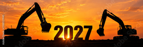 Plakat new year 2027