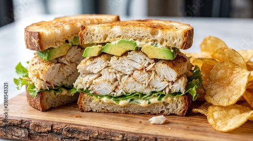 Obraz na płótnie Premium crab sandwich