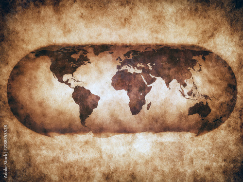 Vintage World Map