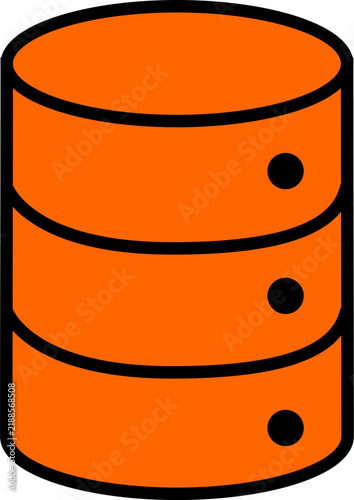 Database storage icon