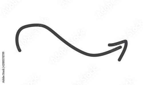 Arrow vector collection with hand drawn curved arrows, sketch direction signs, loop symbols elements 