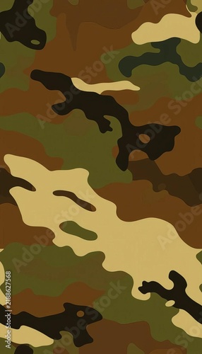 Abstract camouflage texture seamless pattern modern military design, camo, vector