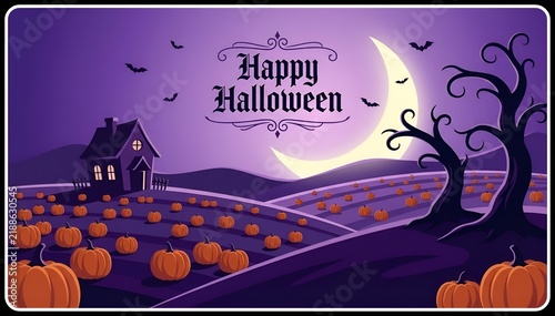 Halloween Background Collection – Haunted Houses, Castles, Pumpkins, Moon and Spooky Landscapes
