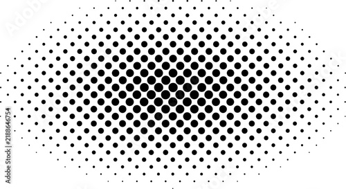 Abstract Halftone Dot Background Design	
