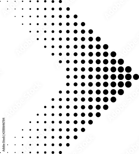 Abstract Halftone Dot Background Design	
