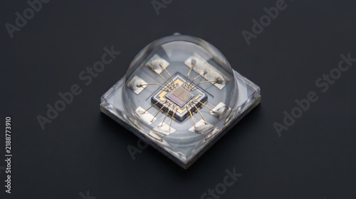 Tapety artystyczne LED Emitter Semiconductor Component Close Up