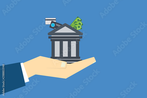 Banking Economy and Money Management Financial Concept