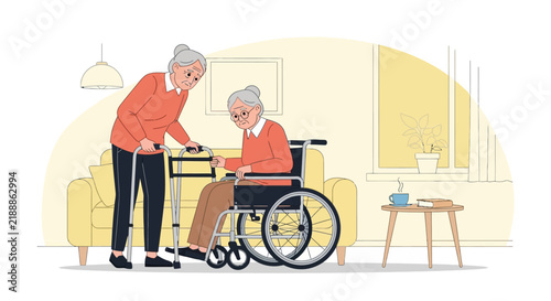 Caring For Seniors A Helping Hand With Mobility And Independence In Home