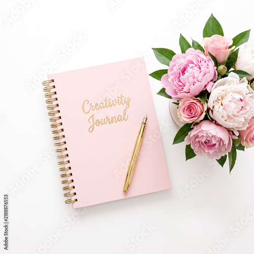 Creativity journal for writing, planning, and inspiration