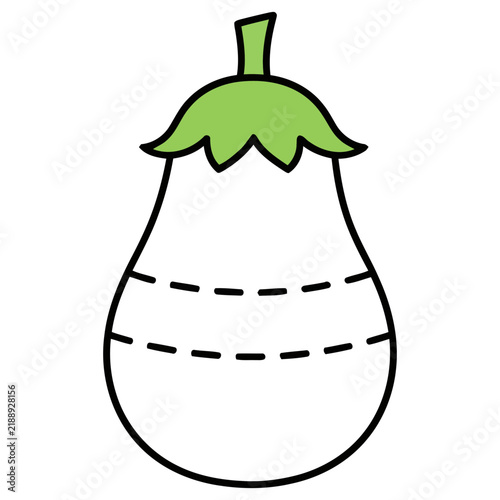 Simple Eggplant Icon