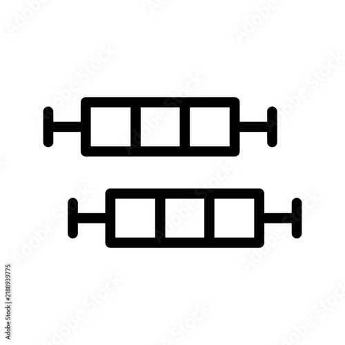 Foto Box Plots Icon Vector Symbol Design Illustration