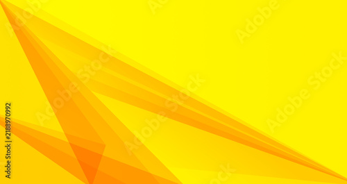 Bright yellow and orange abstract geometric background with overlapping polygon. abstract background vector