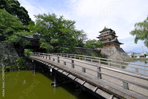 Obraz na płótnie 長野県諏訪市高島城