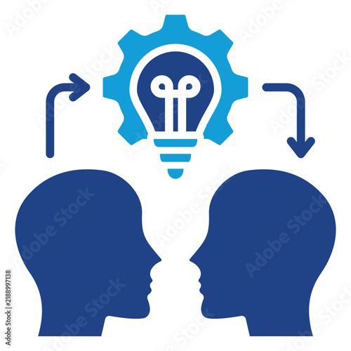 Knowledge Transfer Icon