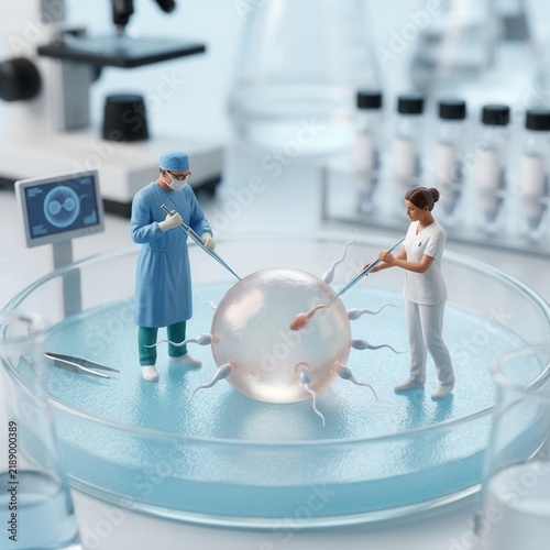 Fertility Science Miniatures In Laboratory Setting
