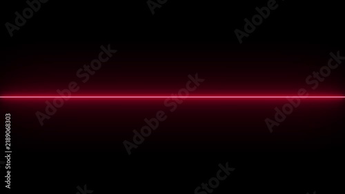 neon single line animation. neon line animation.